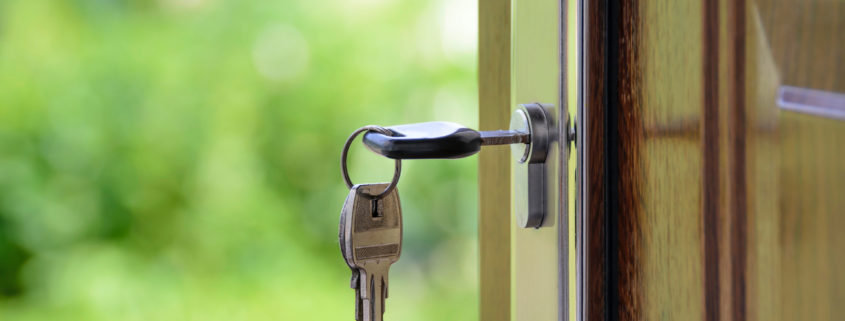 keys in door, buying your first co-op apartment